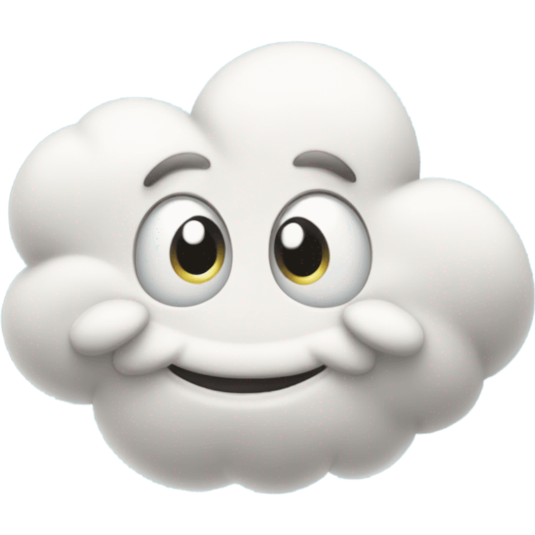 Cloud happy  emoji