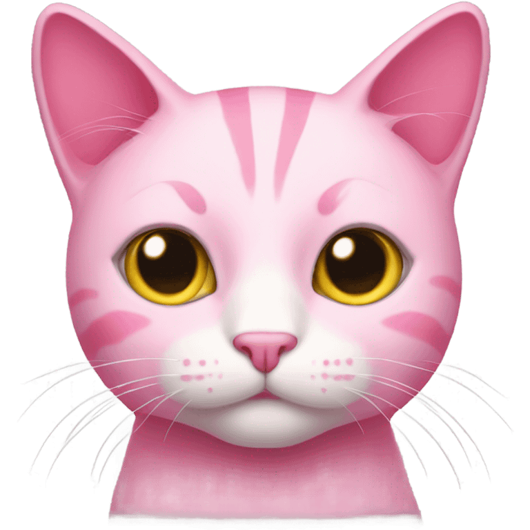 pink cat  emoji