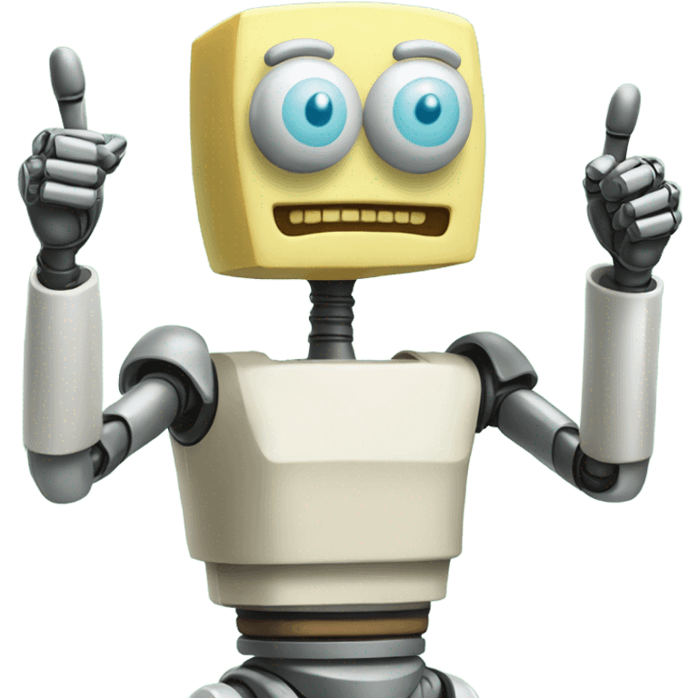 Rick and Morty butter robot thumbs up emoji