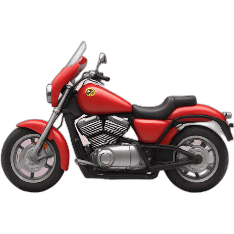 red motorcycle emoji