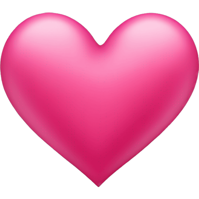 Tango pink color heart emoji