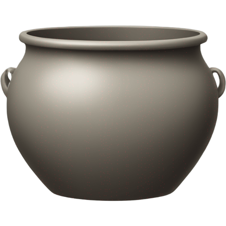 An empty pot from side view  emoji