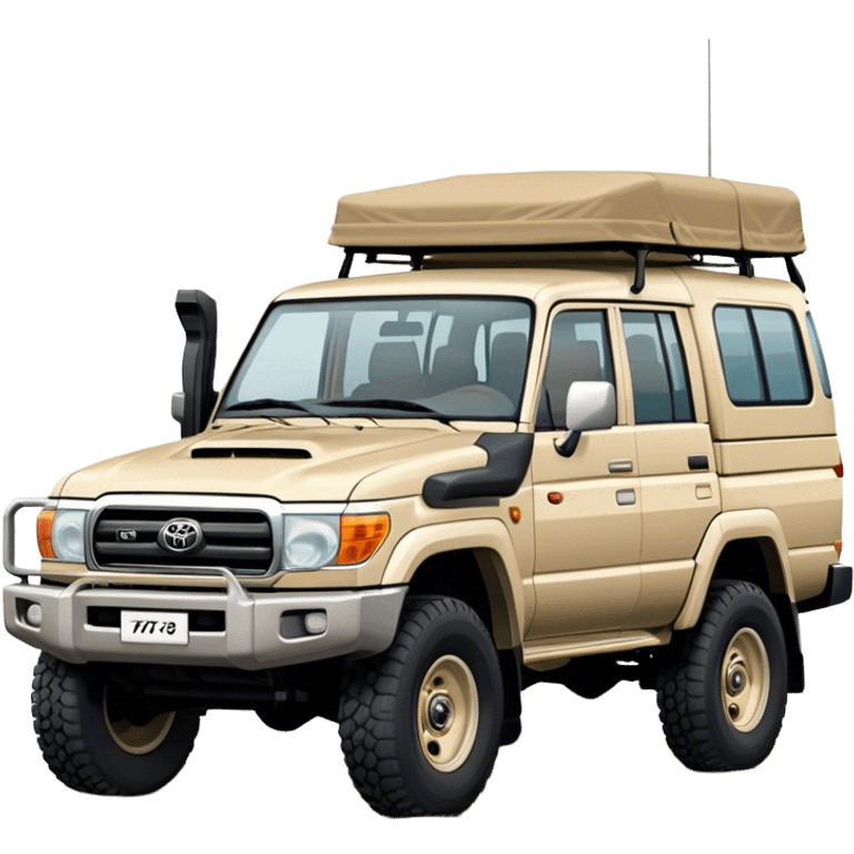 landcruiser 79 series - Toyota (Model Year: 2008) (Iconic colour: sand) emoji