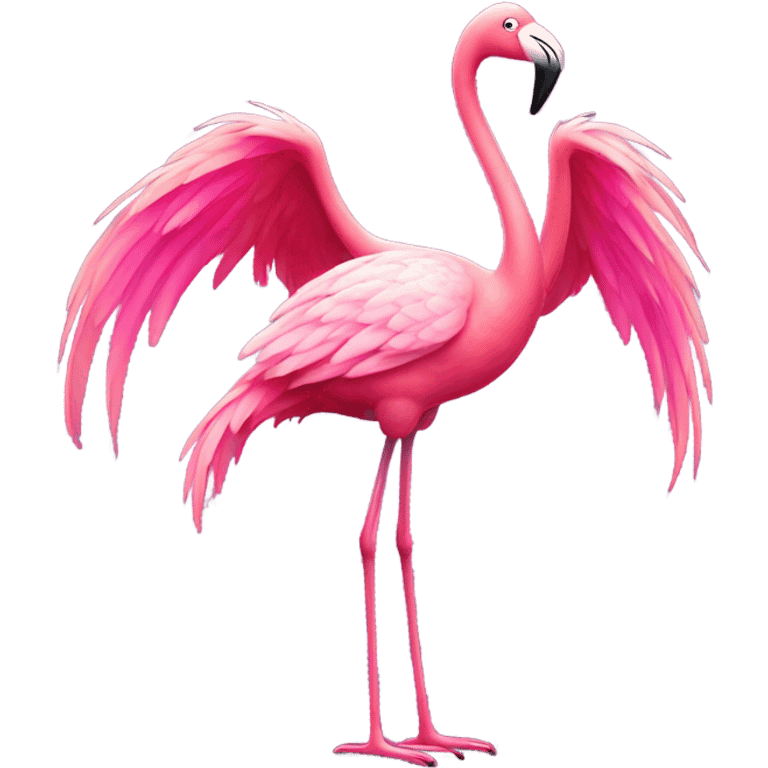 Flamingos emoji