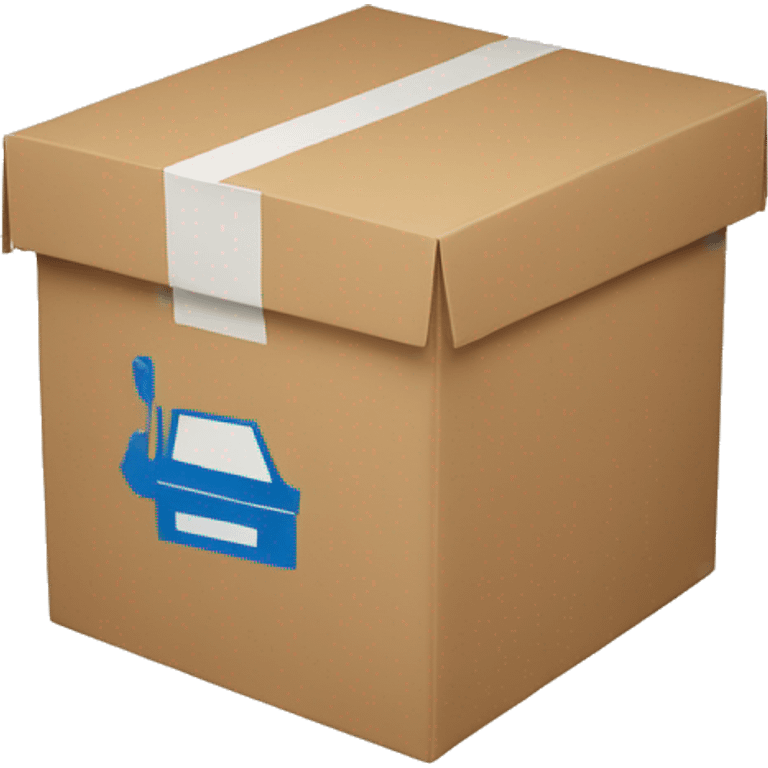 delivery box europe  emoji