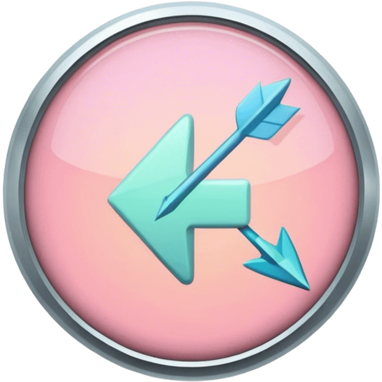 pastel button arrow emoji