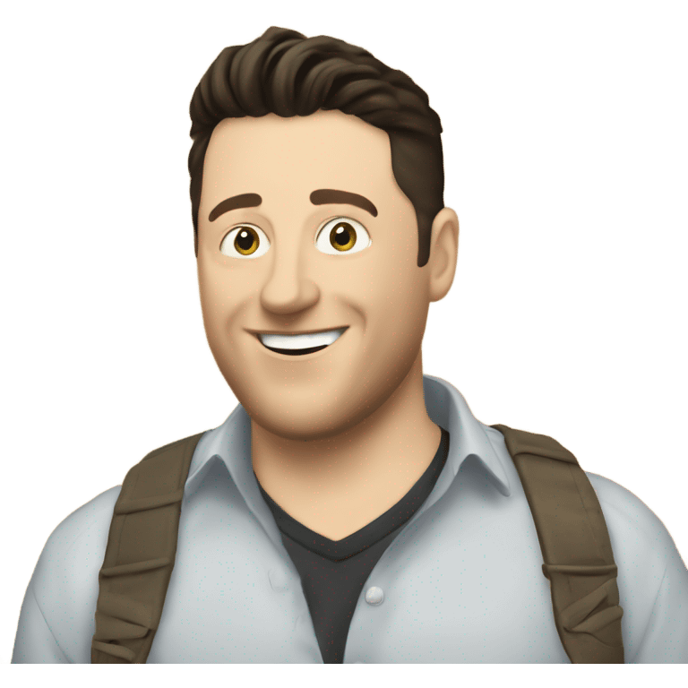 Create a happy birthday emoji of my friend Jon Chizacky  emoji