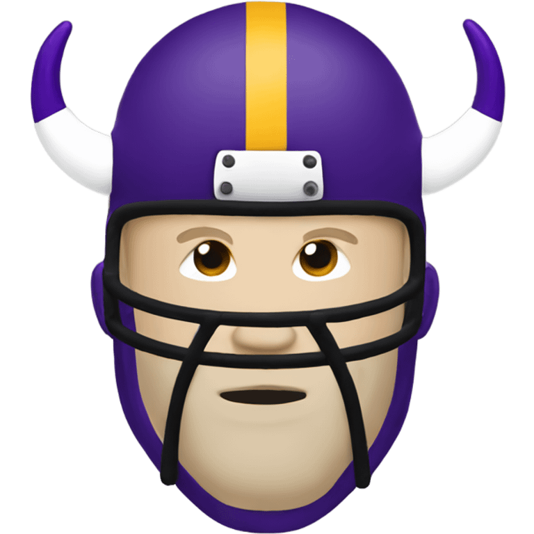 Minnesota Vikings logo emoji