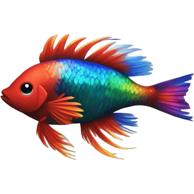 cockerel fish emoji