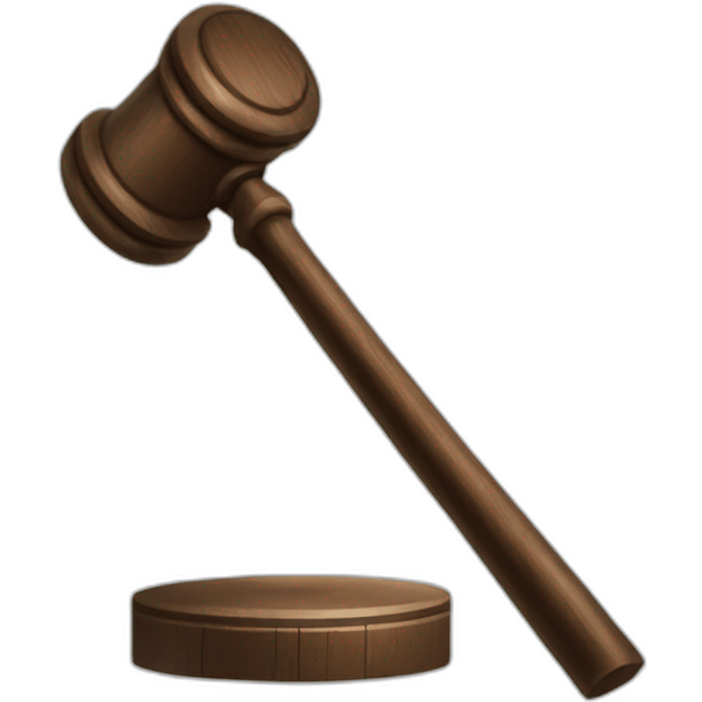 hammer law justice emoji