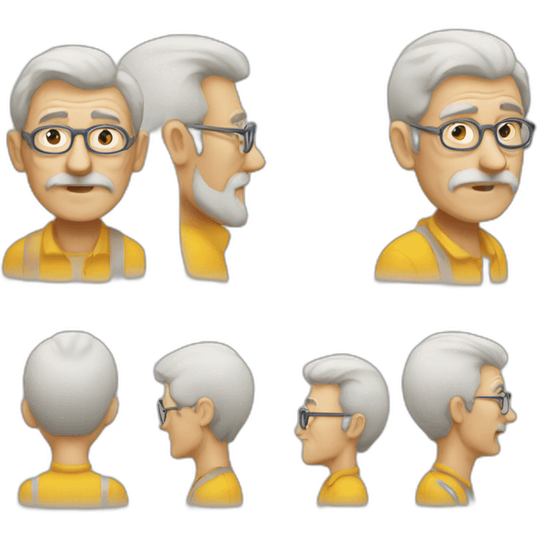 ikea old man coworker emoji