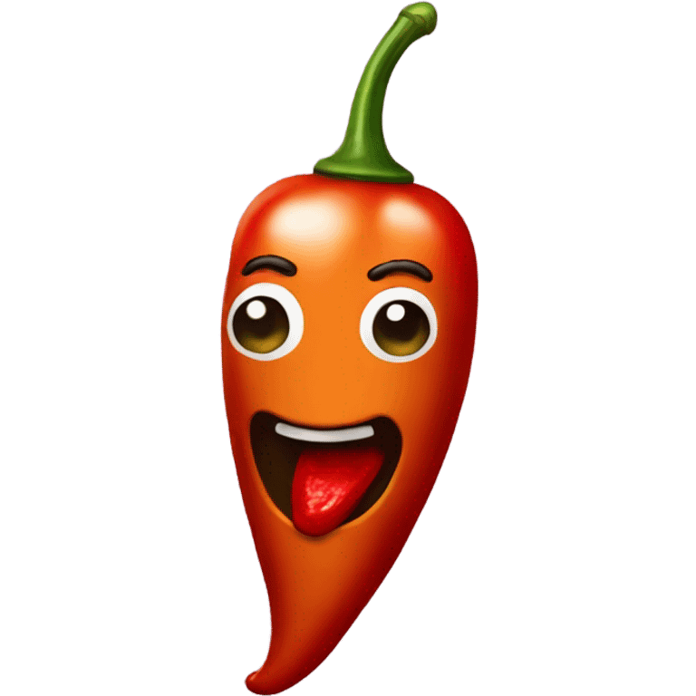 Spicy chilli emoji