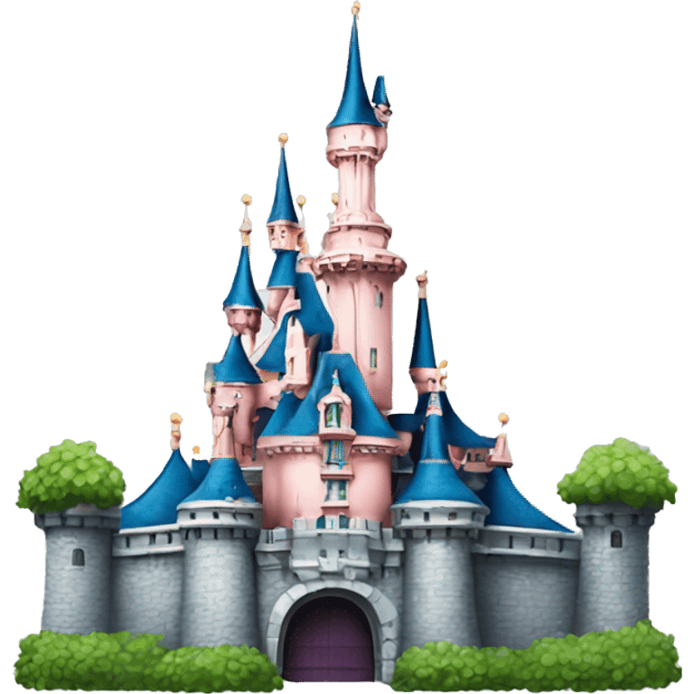 Disneyland paris castle emoji