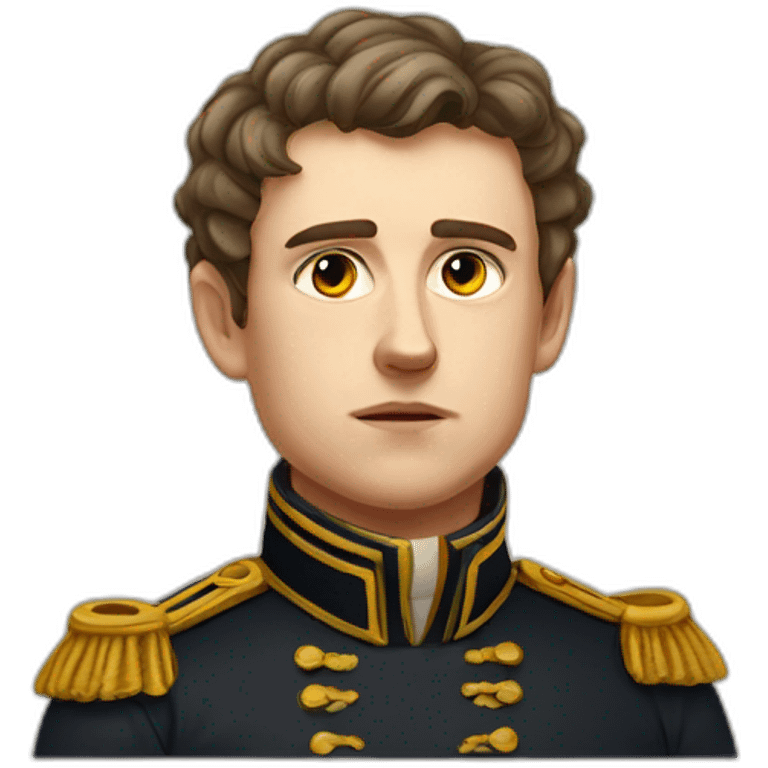 a student of a gymnasium in the 19th century Rissian Empire; he looks annoyed emoji