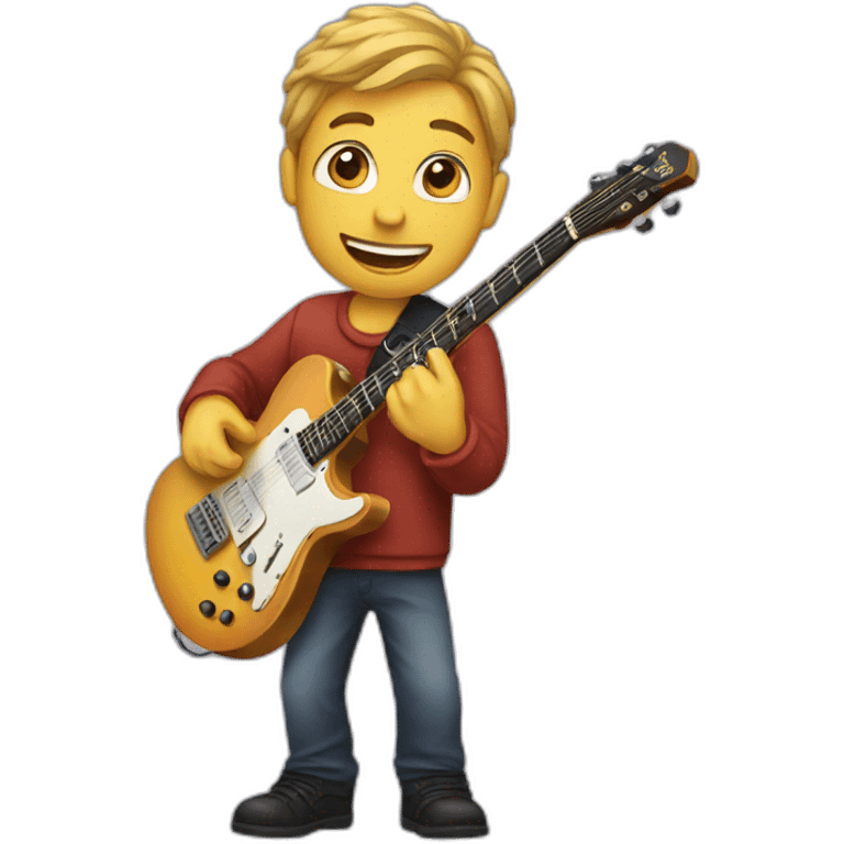 Guitar player emoji