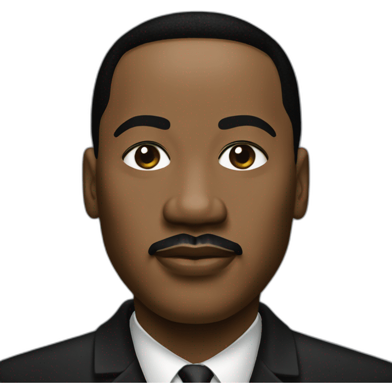 Martin Luther king emoji