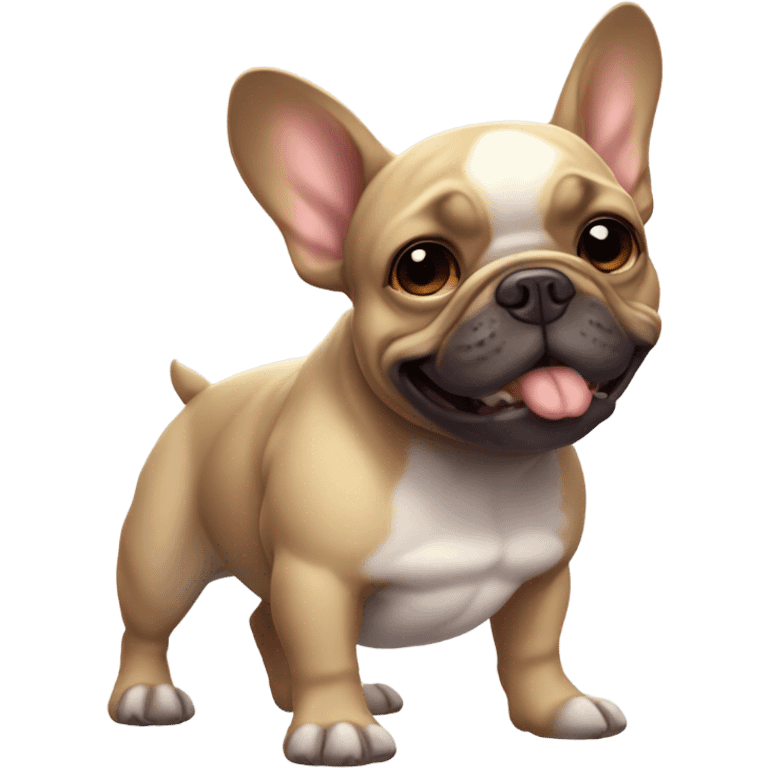 French Bulldog  emoji