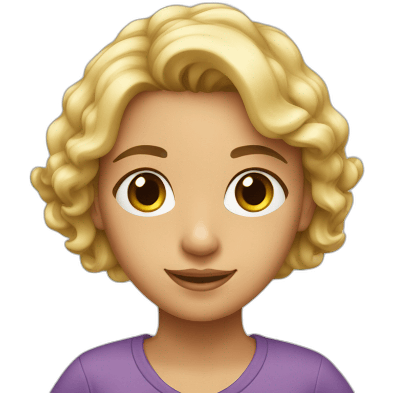 menina fofoqueira emoji