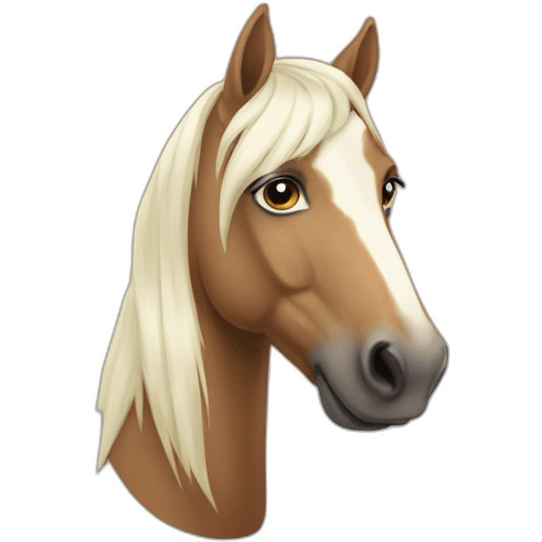 Cheval Isabelle  emoji