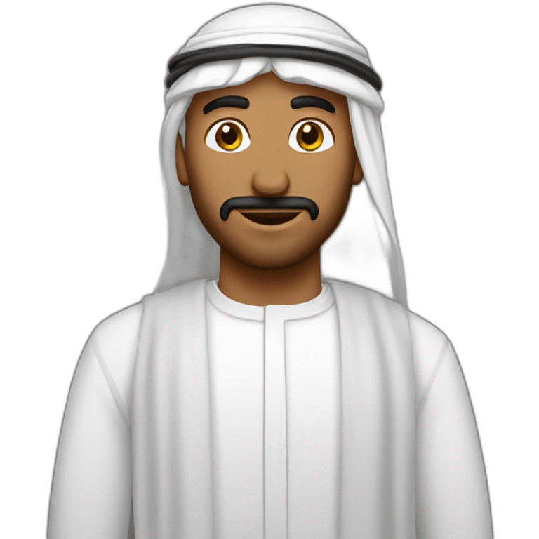 Arabe qui vole emoji