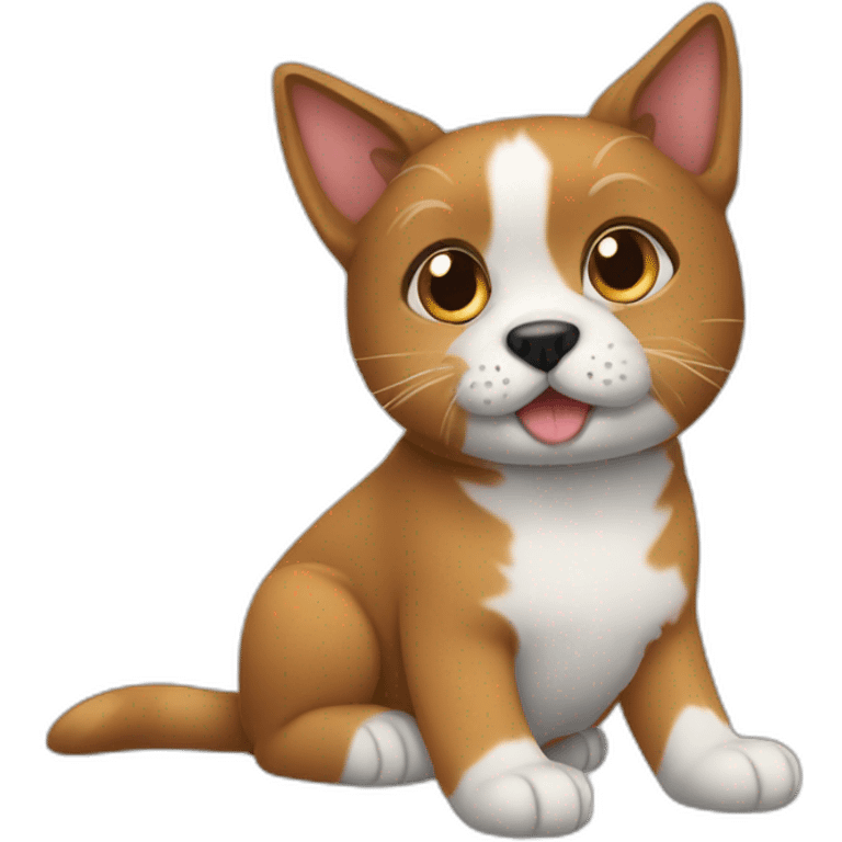 Dog Jill cat emoji