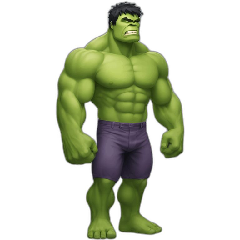 hulk with muscles emoji