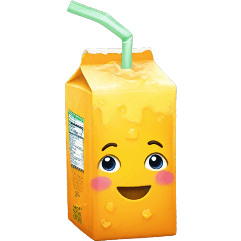 Juice box emoji