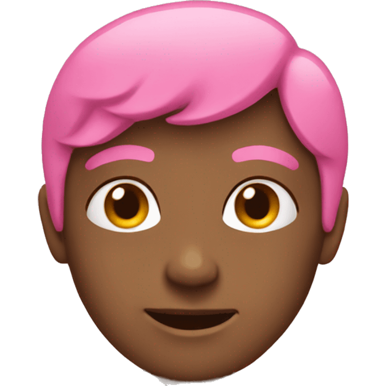 Pink emoji