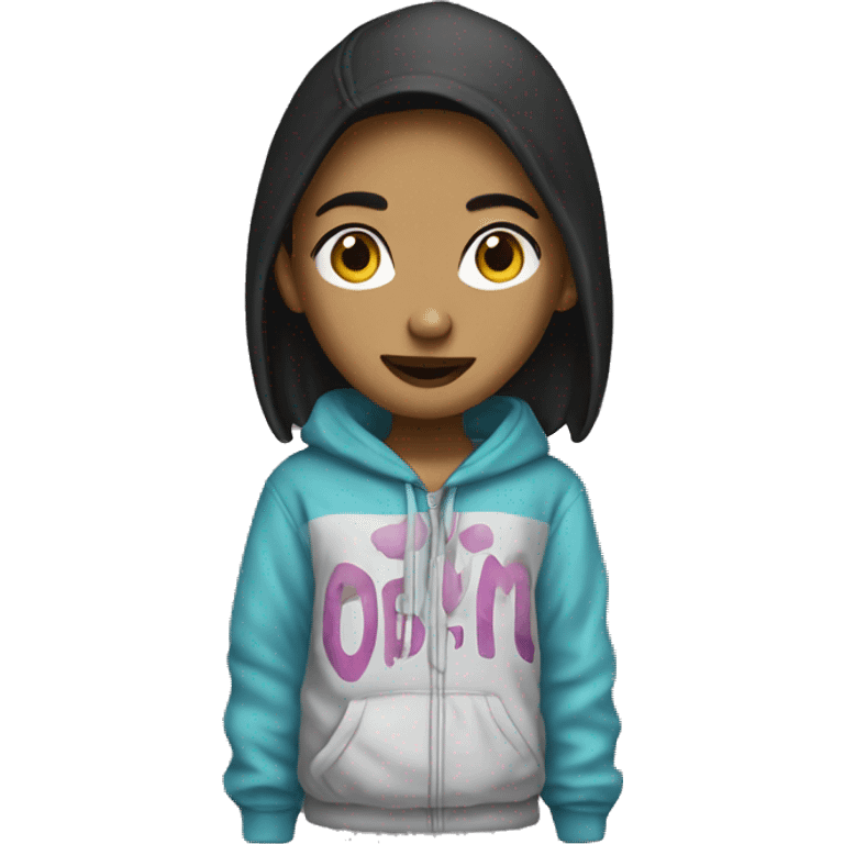 an opium clothing style teenager emoji