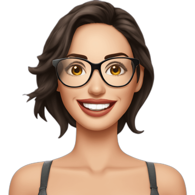 megan-fox-sonriente-con-lentes-abraza-a-una-bebe mujer emoji