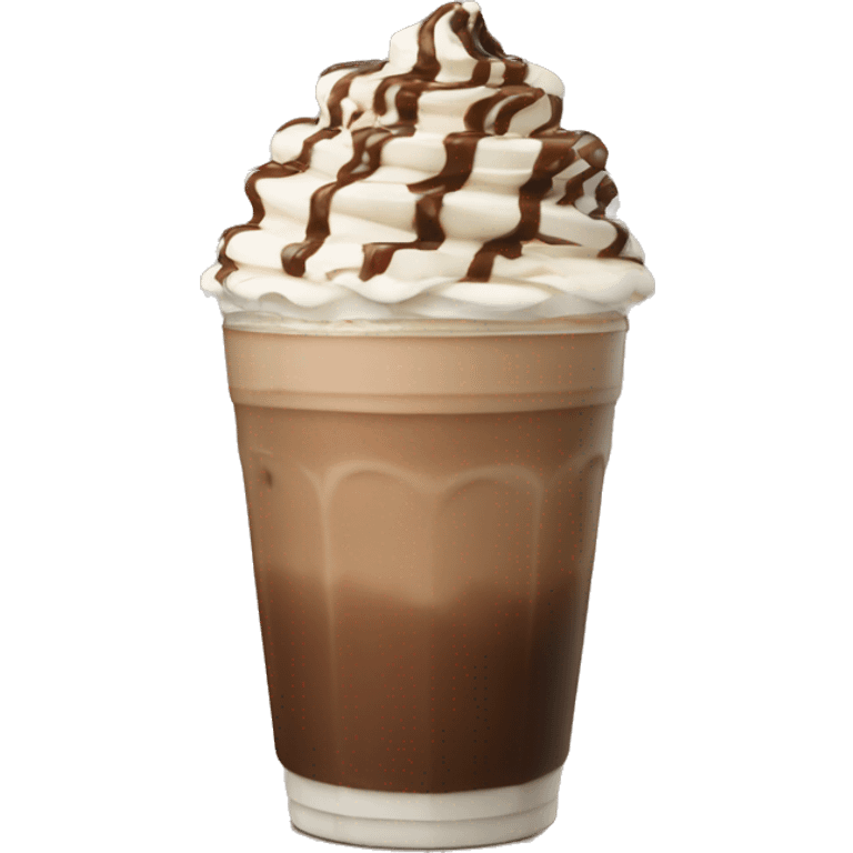 Mocha frappechino  emoji