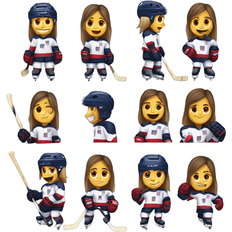 USA hockey team emoji