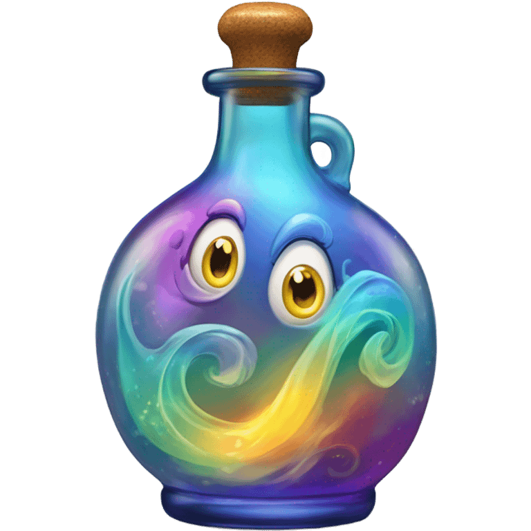 genie in bottle emoji