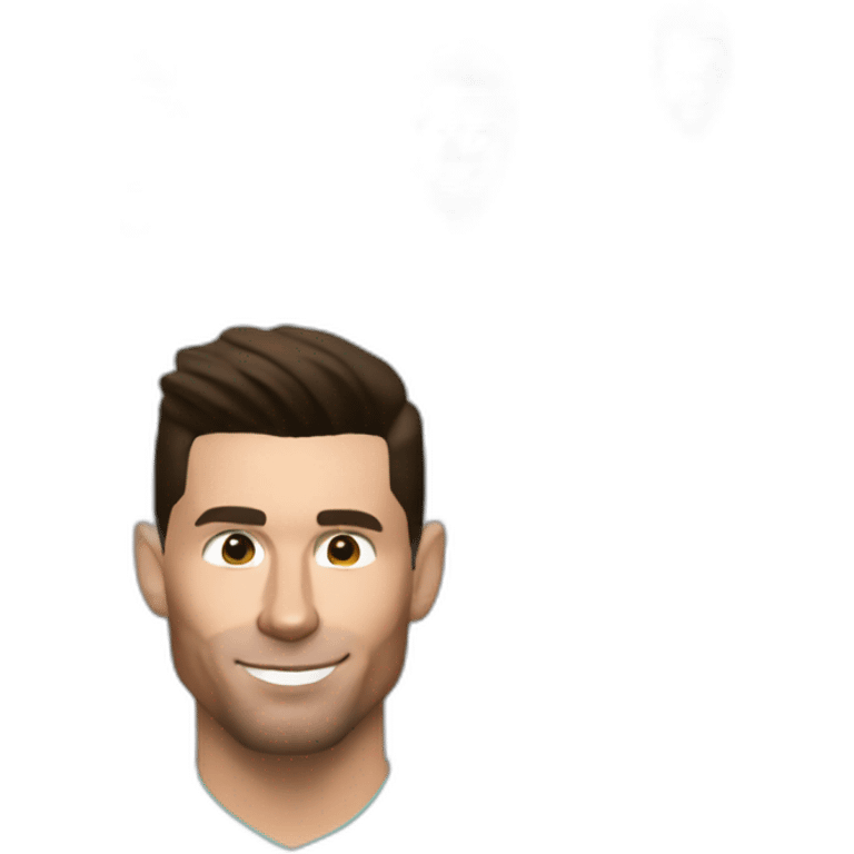 Cristiano Ronaldo et Lionel Messi  emoji