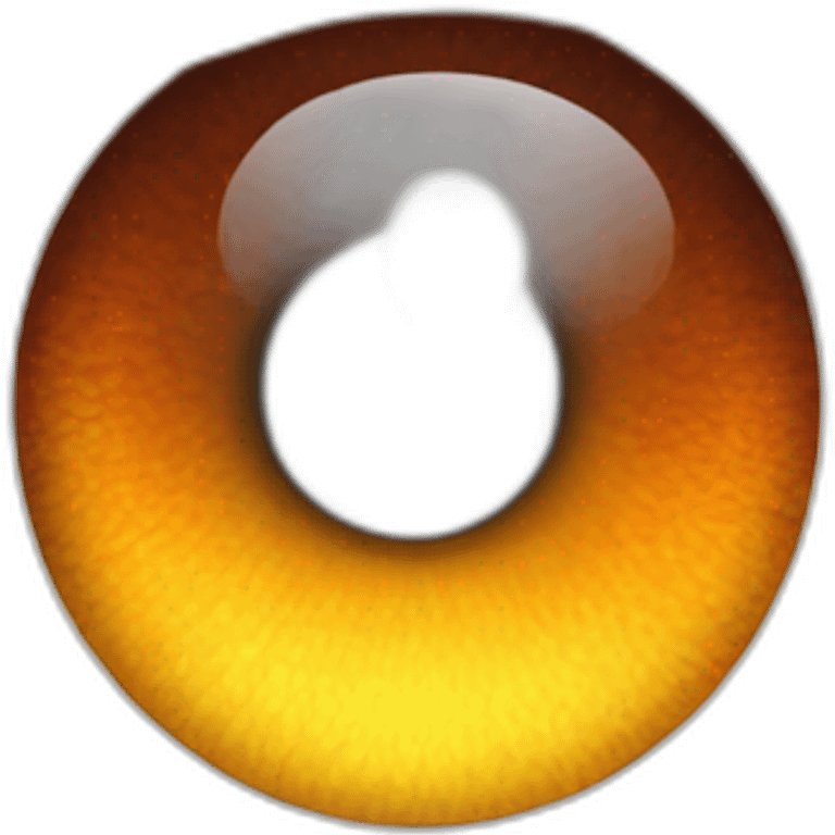 Eye with flame in the iris emoji