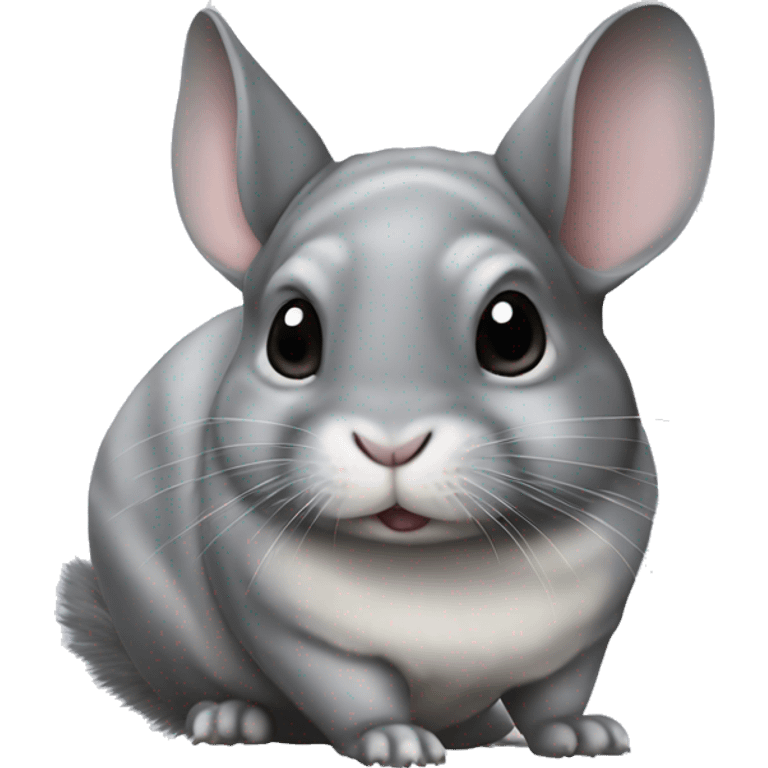 Realistic chinchilla  emoji