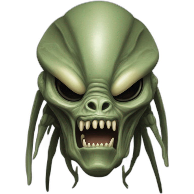 alien predator hybrid emoji