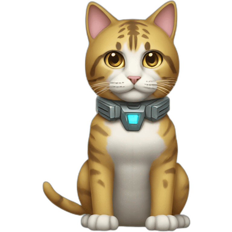 a transformer cat emoji