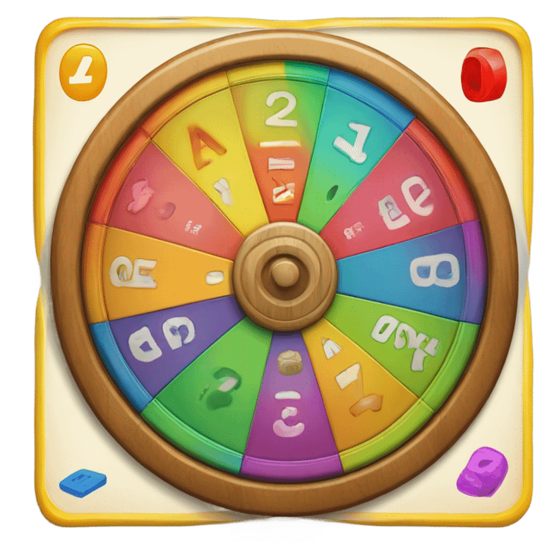 game wheel emoji