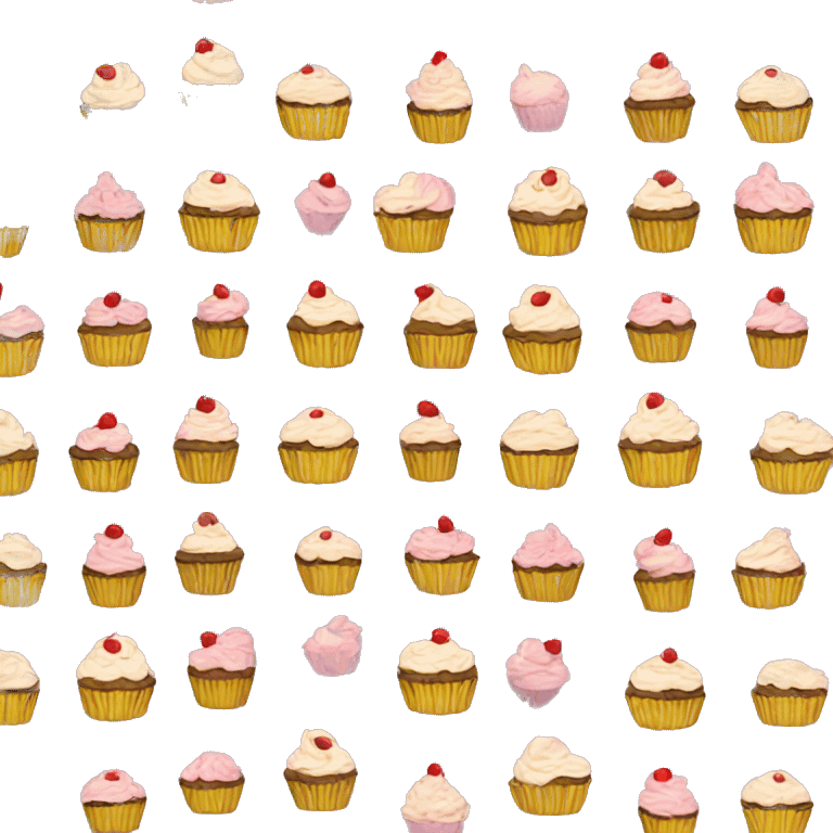 eating my cupcakes emoji