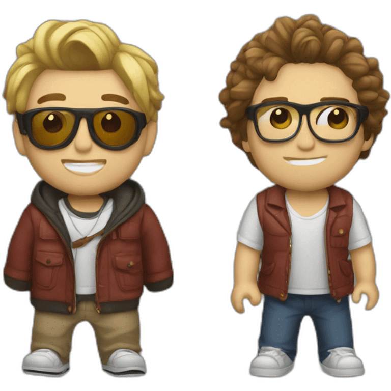 Mcfly et carlito emoji