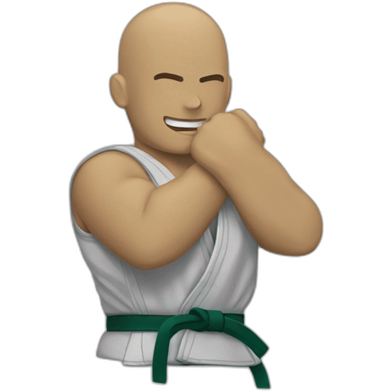 brazilian jiu jitsu choke emoji