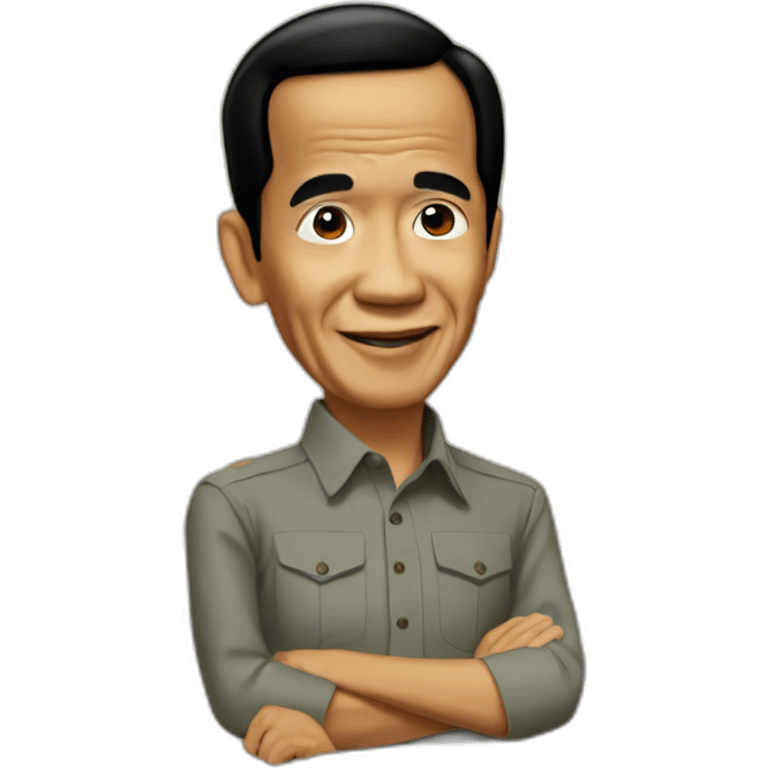 Jokowi Widodo emoji