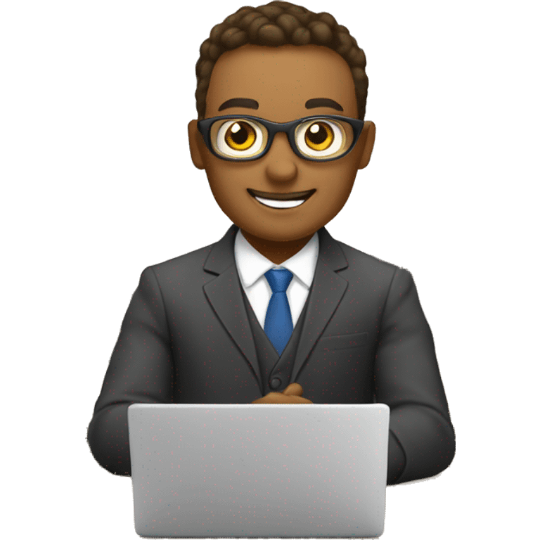 high tech skills trainer teaching online class emoji