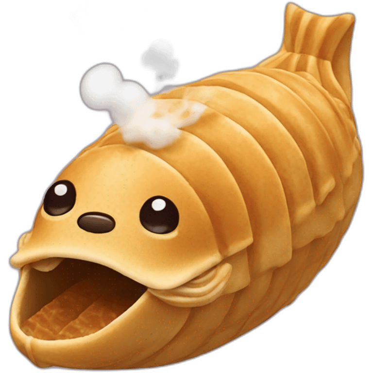 taiyaki who smoke emoji