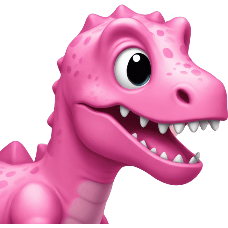 pink dinosaur ￼ emoji