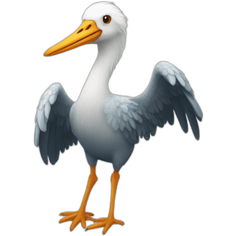 cigogne dessin emoji