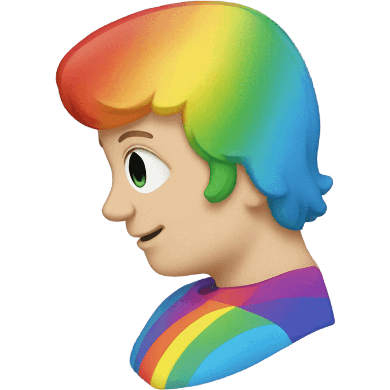 Autism infinity Rainbow emoji