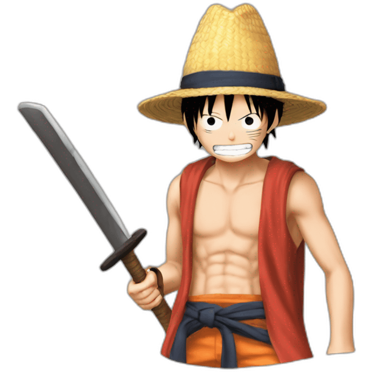 Luffy qui bat naruto emoji