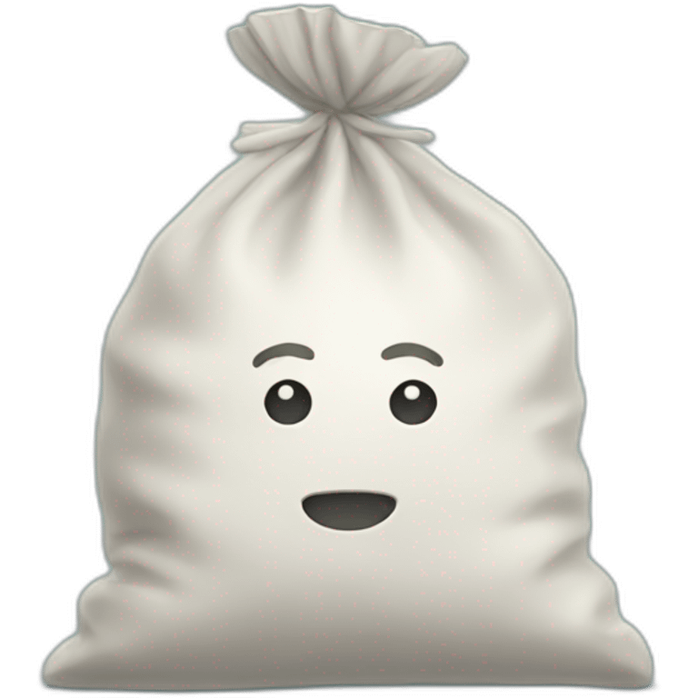 Bag of powder emoji